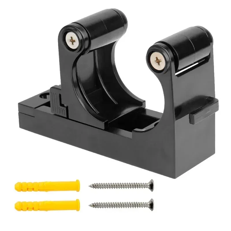 Deemount Mount Bike Hooks Adjustable Bicycle Wall Holder Rack Buckle Hanger Horizontal Vertical Storage Fits 1.0-2.8 Inches Tube image 2