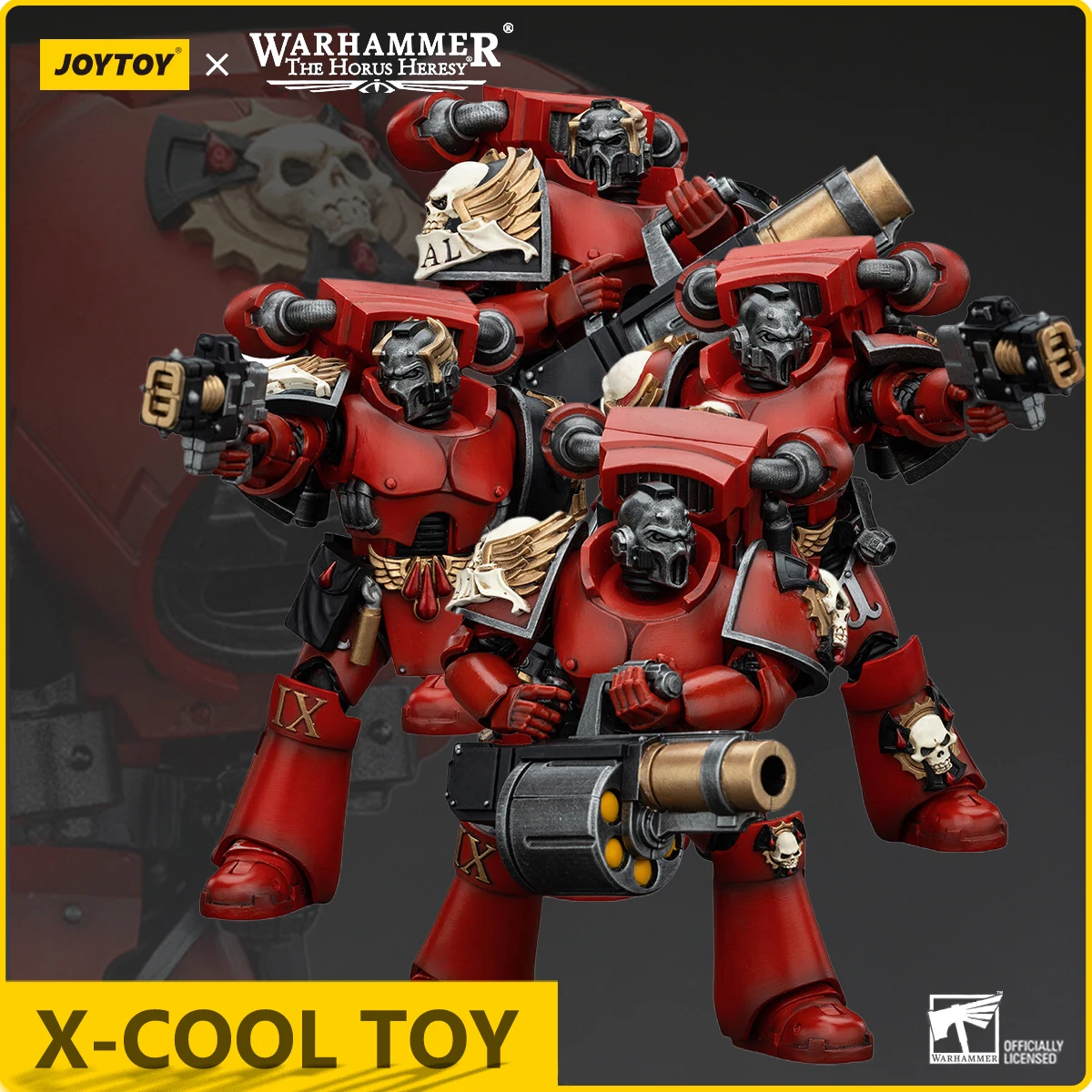 Joy Toy Blood Angels Action Figure Angel's Tears Squad Anime Estatueta Figura de ação com articulações articuladas Coleção Modelo de brinquedo