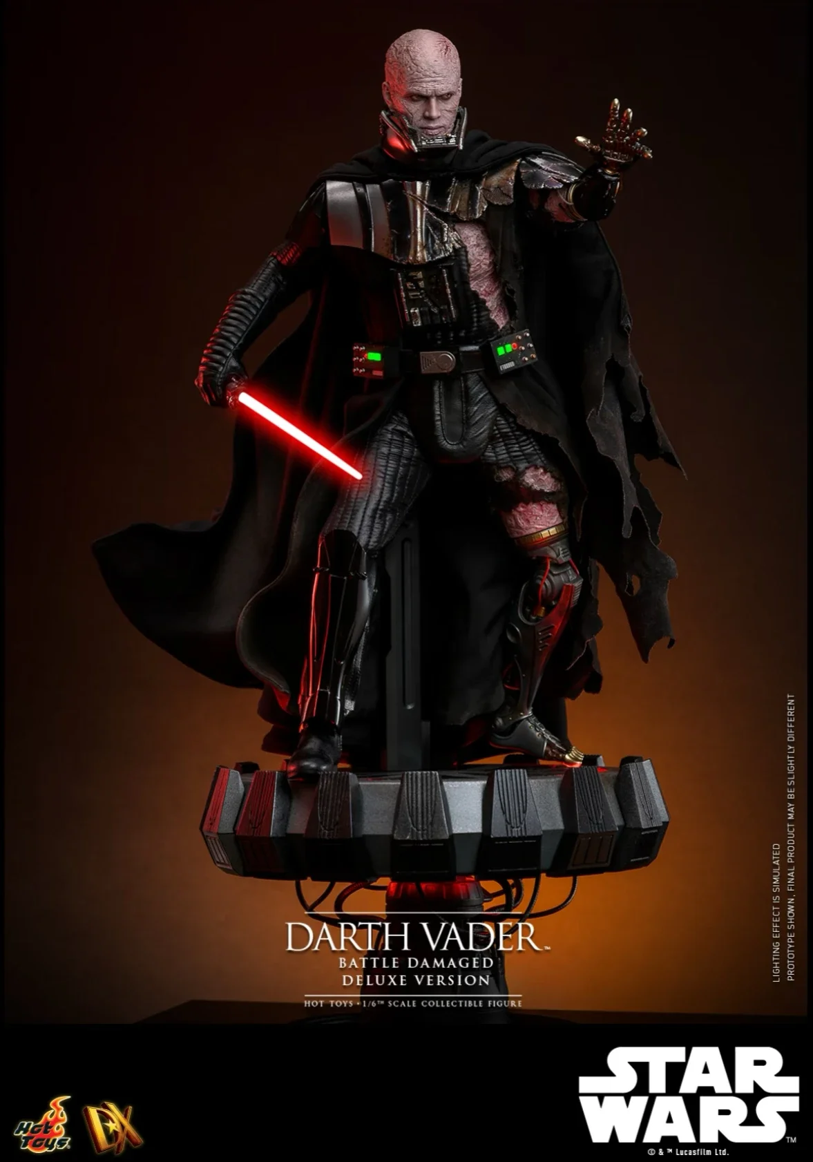 

В наличии HOTTOYS HT 1/6 DX45B DX45b Darth Vader Battle Damage Edition Deluxe Edition, специальная коллекция, подарок на день рождения