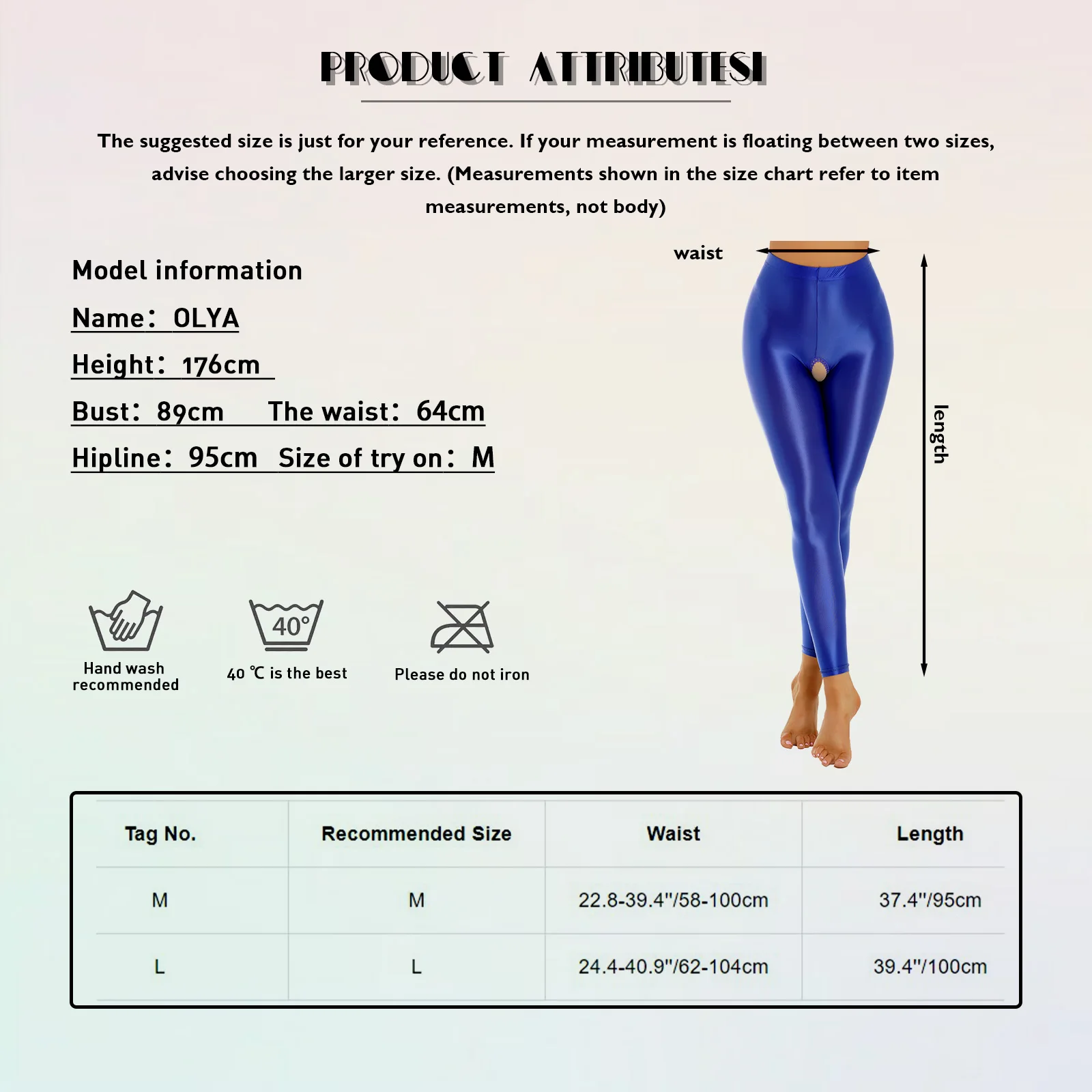 Women Solid Color Skinny Oil Glossy High Waist Open Crotch Leggings Sexy Lingeries Tights Nightpants Club Porn Party Trousers