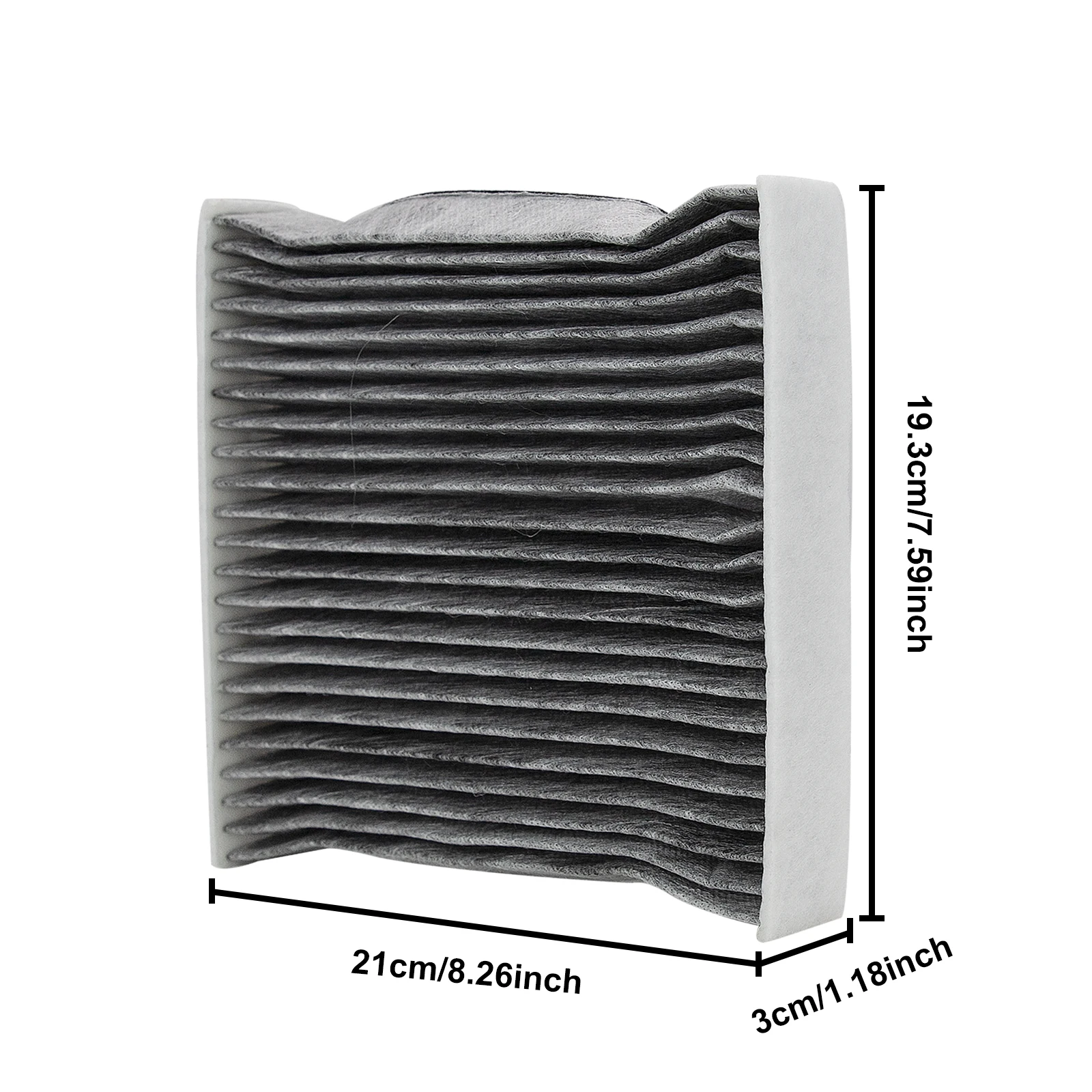 Cabin A/C Engine Air Filter Fit For 2015-2017 Chrysler 200 / 2014-2018 Jeep Cherokee Car Accessories 68223044AA