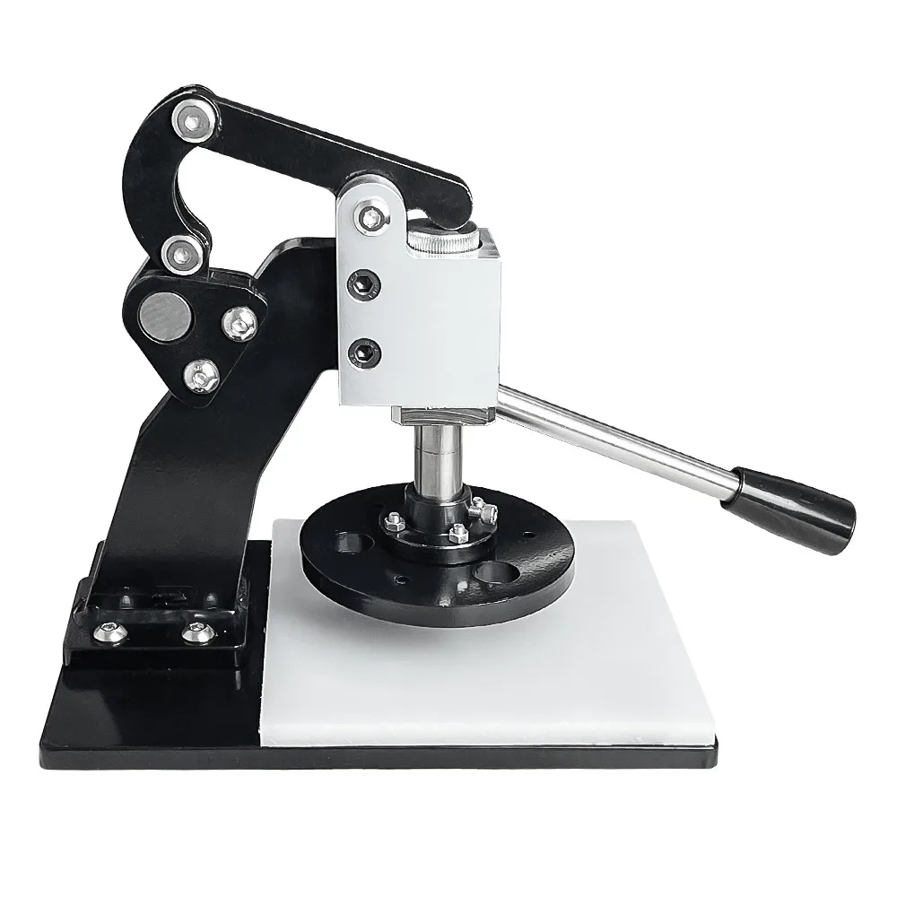Leather Cutting Machine Manual Die Cutter Leather Embosser Hand Press Mold Tool DIY Faux Leathercraft Paper Fabric Projects