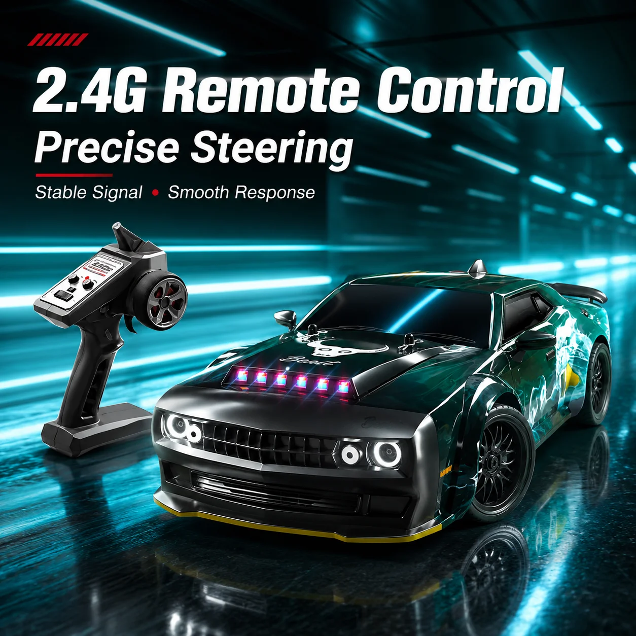 ZNLYRION 70KM/H RC Toy SG216MAX PRO 4WD RC Drift Car 1:16 Scale  2.4G Remote Control Brushless Racing Car With LED Lights for Adults view 6