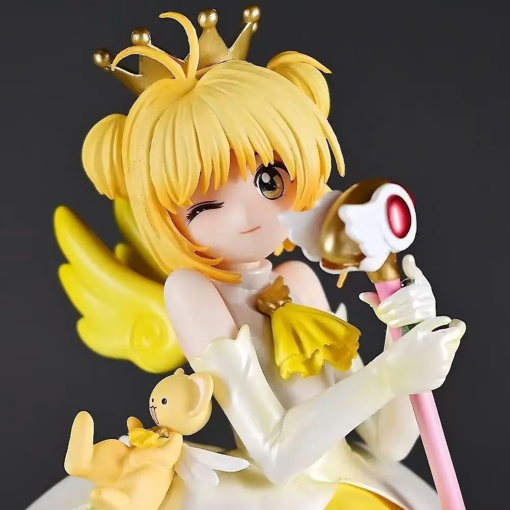

Фигурка Сакуры Киномото (Cardcaptor Sakura) 22 см, версия в платье с короной. Коллекционная фигурка из ПВХ с подвижными элементами, в коробке, в подарок