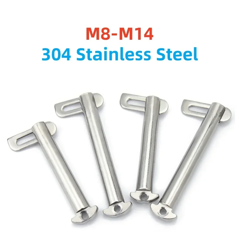 304 Stainless Steel Elbow Bolt Tongue Pin M8 M10 M12 M14  Marine B-Type Tongue Bolt