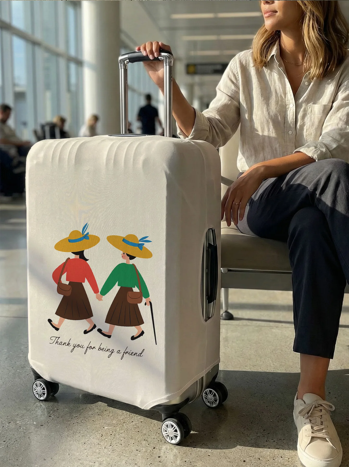 Gepäckhülle mit Illustration „ – Travel Accessories Best Bewertung und Preis