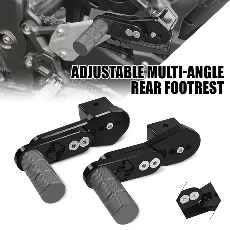 

Moto Rear Foot Pegs Footrests Adjustable Multi-angle Telescopic Footpegs Pedals For REBEL CMX300 CMX500 1100 rebel CM250 300 500