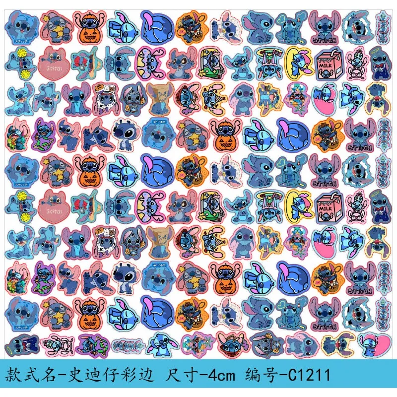 

Wholesale Acrylic Accessories Animation Characters Stitch Handmade DIY Material Customization Keychains Stickers Peripheral Toys