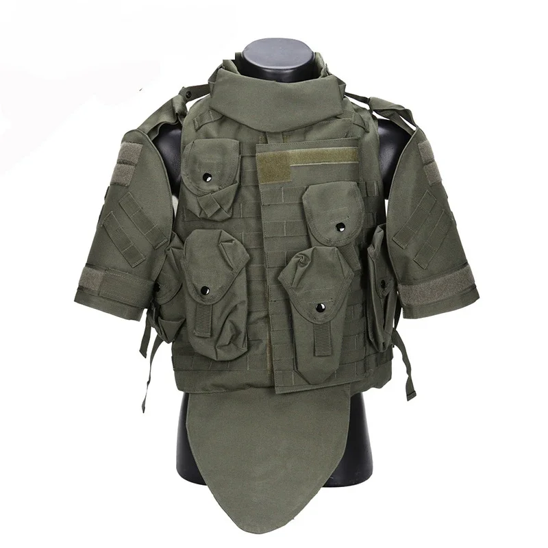 OTV Tactical Vest Camouflage Outdoor Body Armor With Pouch/Pad ACU Training Hunting Molle Assault Plate Carrier CS Clothing