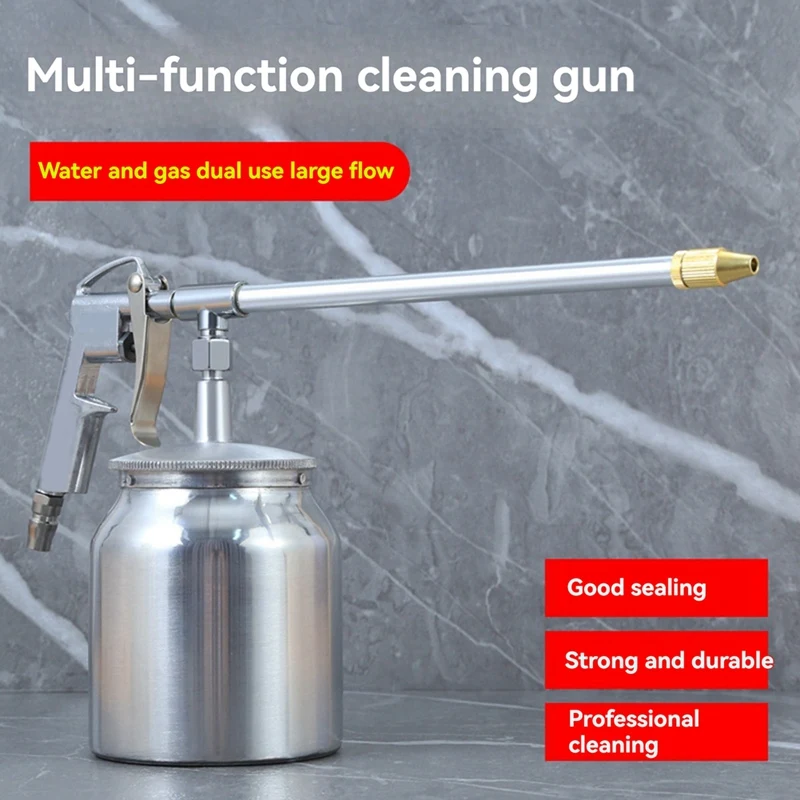 1PCS Deep Cleaning Gun Spray With 5Mm Nozzle And Aluminum Pot Spray With 5Mm Nozzle Factory Facilities