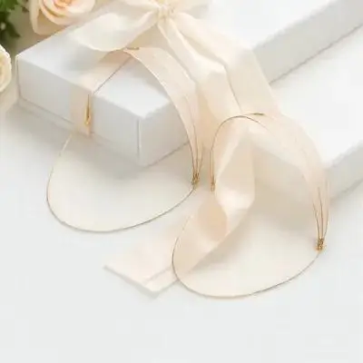 

2pcs Iron Headband Base for DIY Headdress Crown Making Frame Hair Wear Accessory Durable Wedding Party Use Simple Design