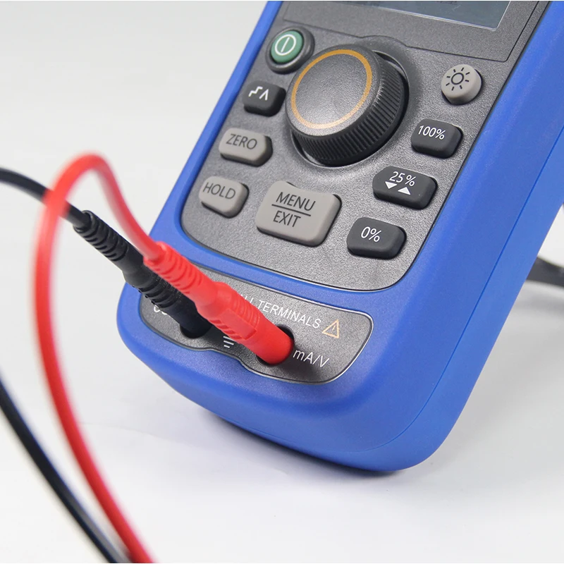 Industrial Use Current Voltage Multifunction 4-20ma HART Signal Generator Handheld Loop Calibrator