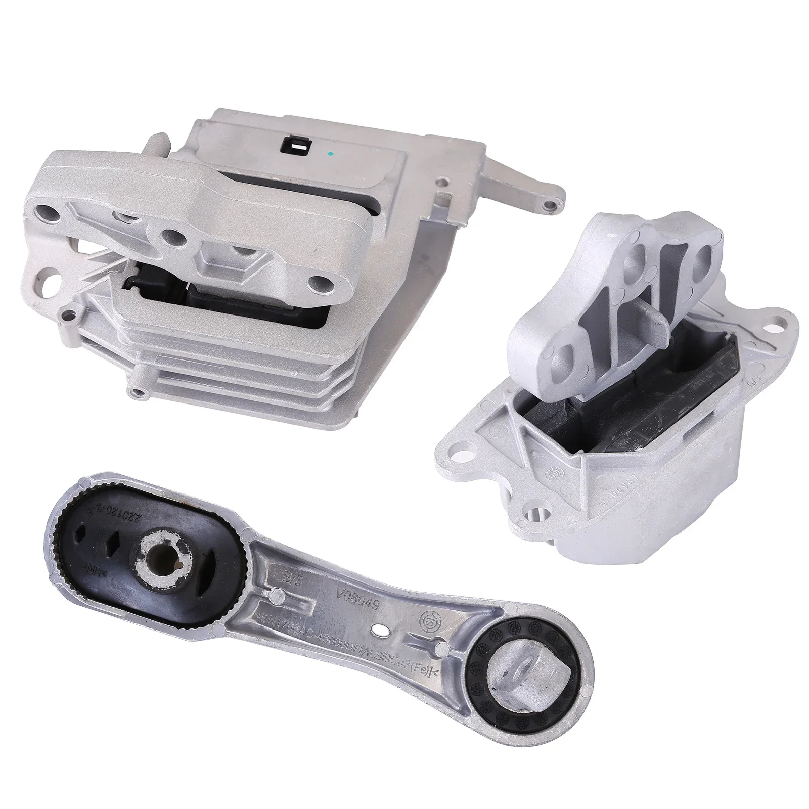 

3pcs Engine Mounts and Transmission Mount Kit, Compatible with 2016-2022 Mini Cooper Clubman 1.5L and 2.0L, Part Numbers: A70061