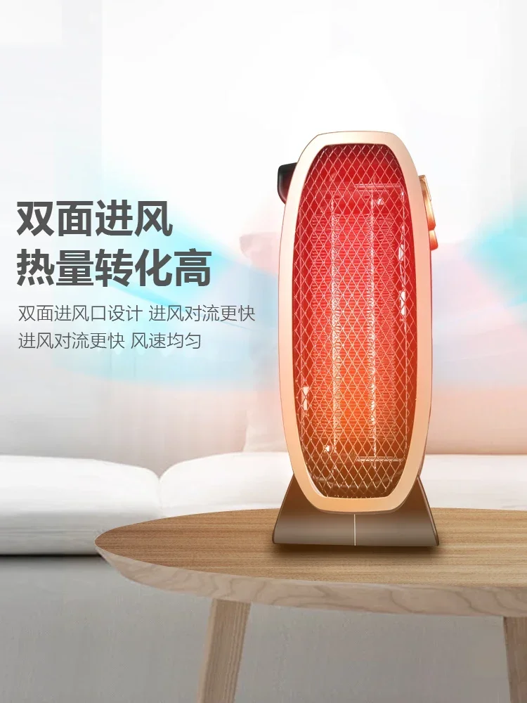 220V Portable Mini-Sized Electric Heater with Fast Heating Function and Tip-Over Protection