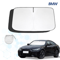 For BMW i4 2023 M50 eDrive35 eDrive40 Windshield Sun Shade Sunshade Sun Visor Protector Foldable Blocks UV Rays Keep Car Cooler