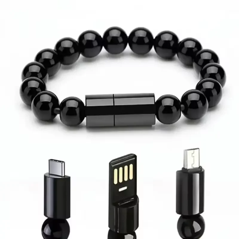 Bracelet cable Portable Fast Charging USB Micro Charger Cord For iPhone Samsung Xiaomi Huawei