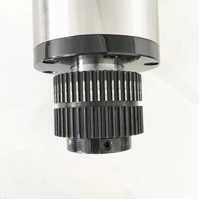 ISO40 Manual Tool-Change Belt-Driven Milling Spindle, Vertical Installation, 100mm Outer Diameter 6000rpm