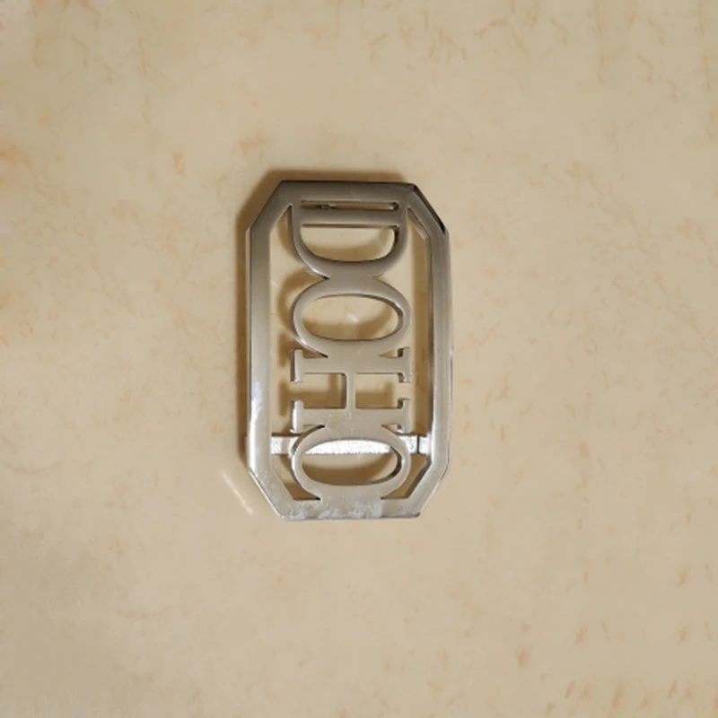 Personalized Custom Names LOGO Belt Buckle Stainless Steel Men Gold Belt Buckle Male Metal Accessories Birthday Gift Give Father