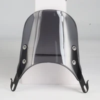 Deflector de viento deportivo compacto Universal para motocicleta, parabrisas de 4-7 pulgadas, apto para Yamaha Harley Honda KTM
