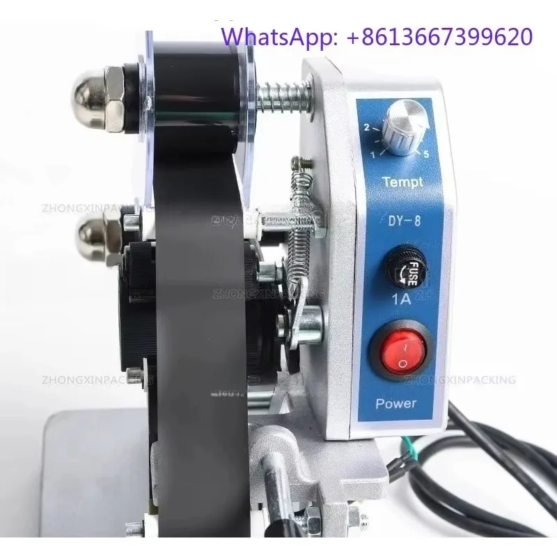 DY8 небольшой ручной пресс-кодер для печати цифр, букв, стального штампа, цветной ленты, прямого нагрева, даты производства, пресс-код