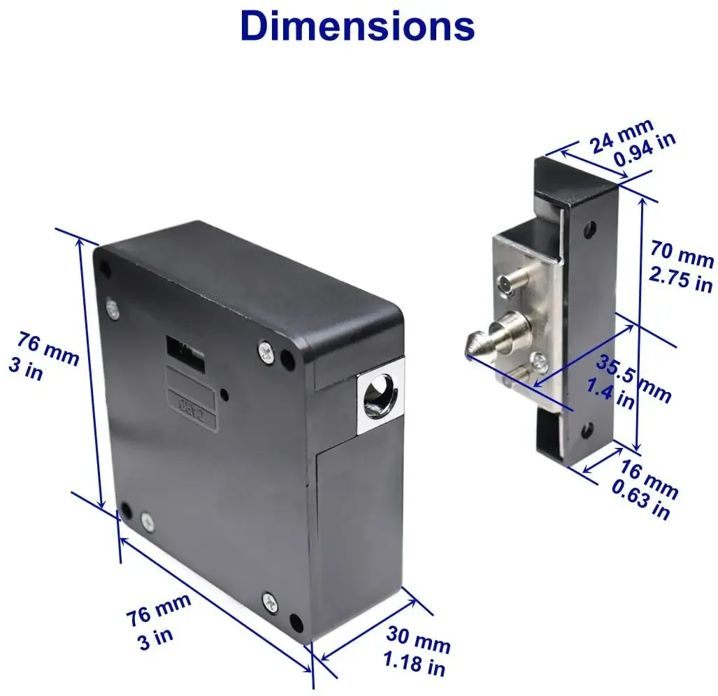 RFID Electronic Lock Cabinet, Hidden DIY Lock, armário de madeira Locker, gaveta, armário Box, fechadura magnética