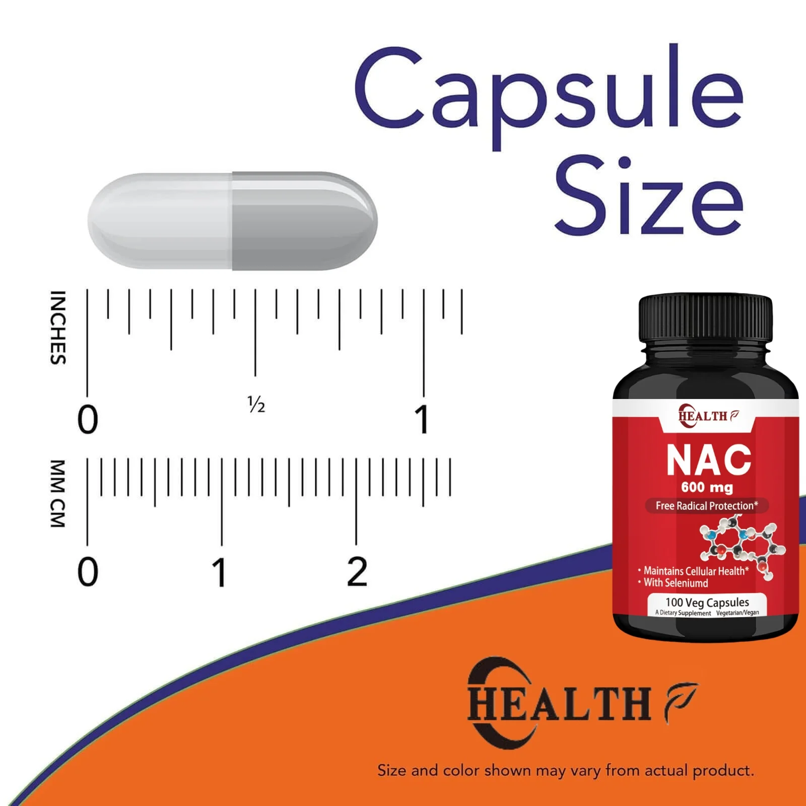 Suplemento Nac De 600mg, mejora La Salud Celular, Aumenta La movilidad, Soporte De La Piel