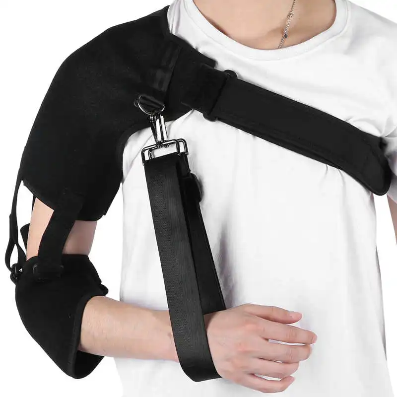 1Pcs Arms Sling Support Adjustable Breathable Shoulder Strap Brace Immobilizer Wrist Elbow Forearm Support Brace Strap