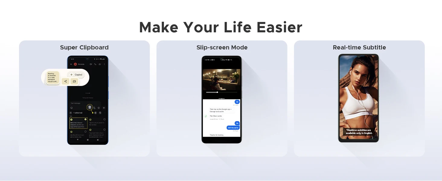 DOOGEE Note59 Pro Android 15 5G Smartphones 6.75" HD+ Mobile Phone 32GB RAM 256GB ROM 6250mAh Battery Global Version NFC Phone