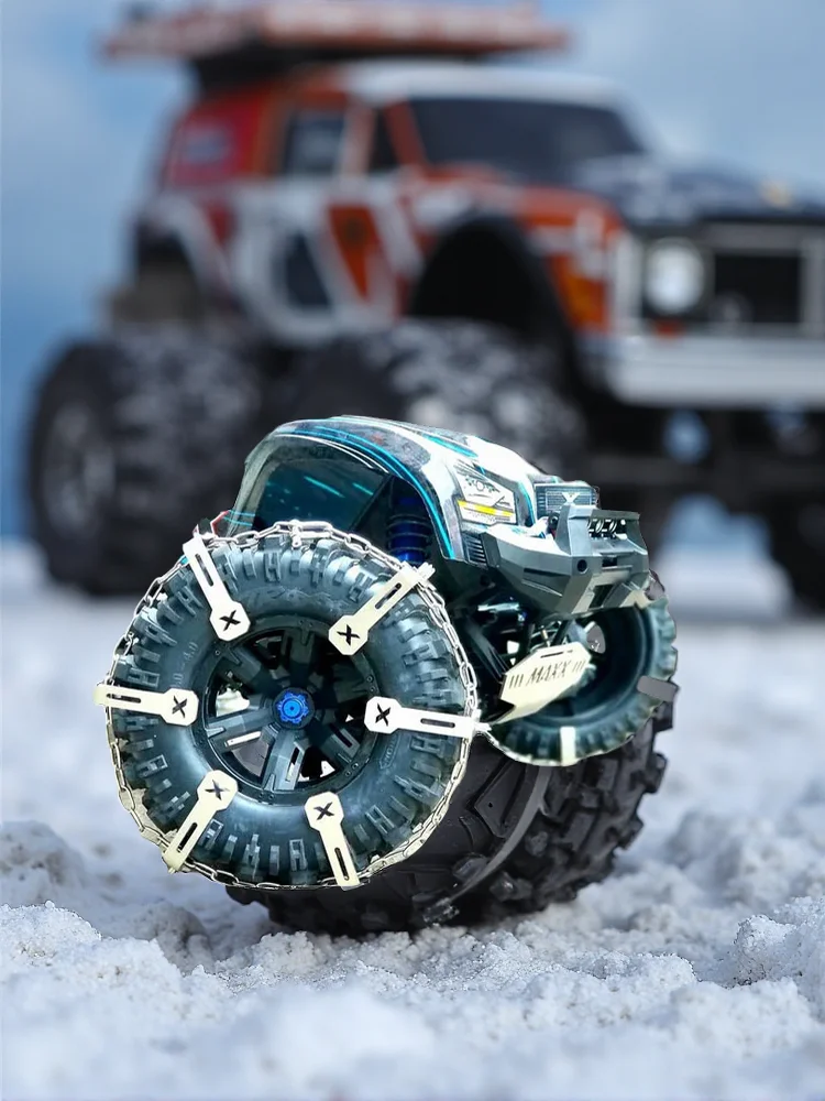 RC model X-MAXX big X tire upgrade snow tire chain snow chain mud ground increases grip