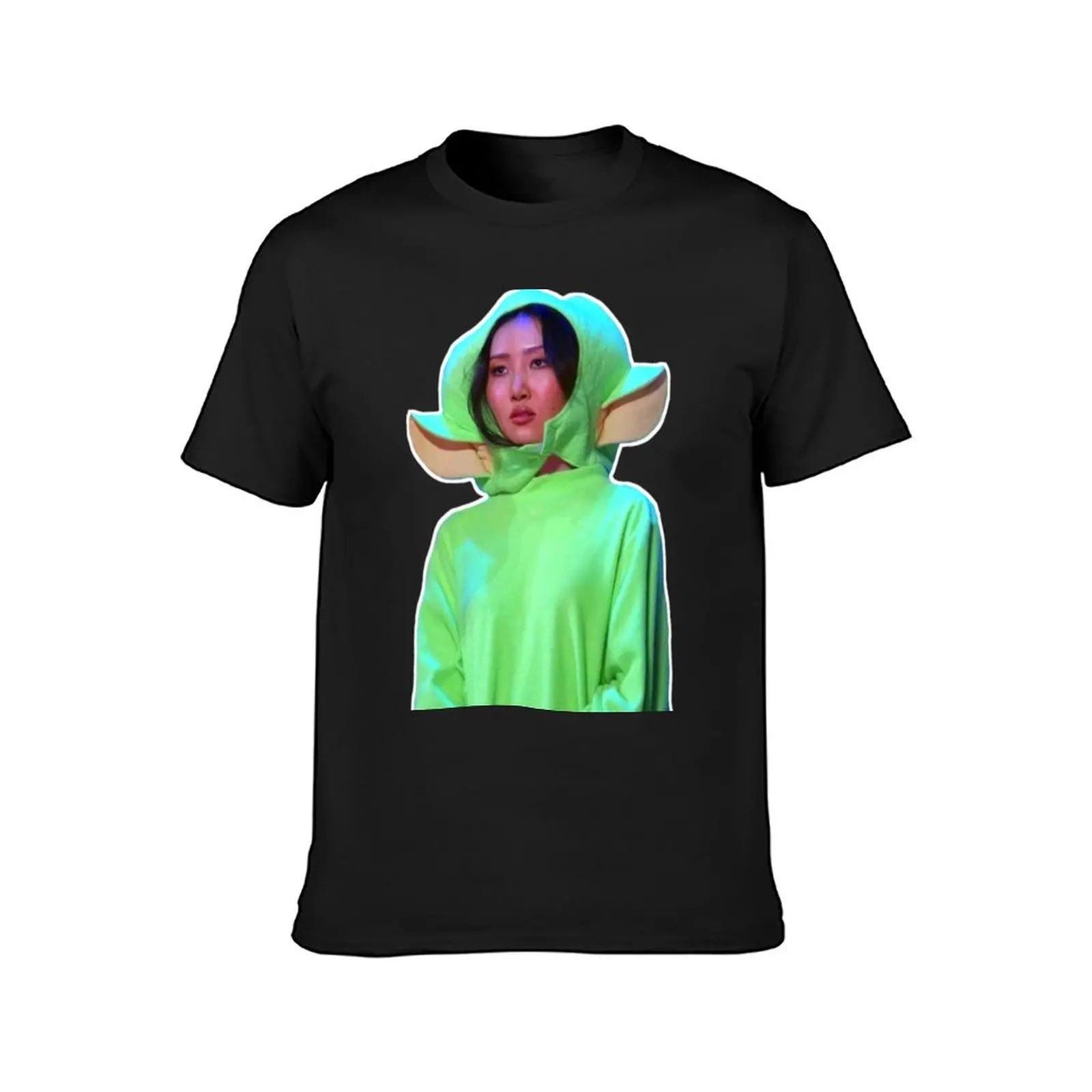 Mamamoo hwasa cartoon T-Shirt kawaii clothes vintage Men's cotton t-shirt