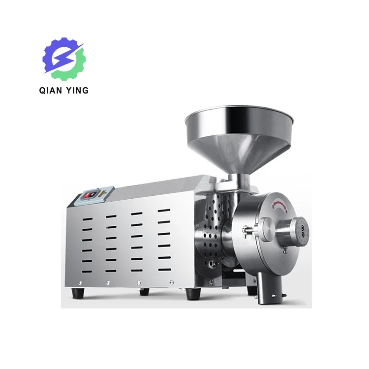 

Stainless steel flour milling machine corn rice grinding grain grinder machine coffee bean miller wheat milling machine for home