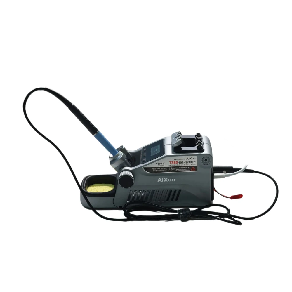 

T380 Portable Smart Soldering Station with Built-in Battery 40 Minutes Welding & 1.5H Fast Charge
