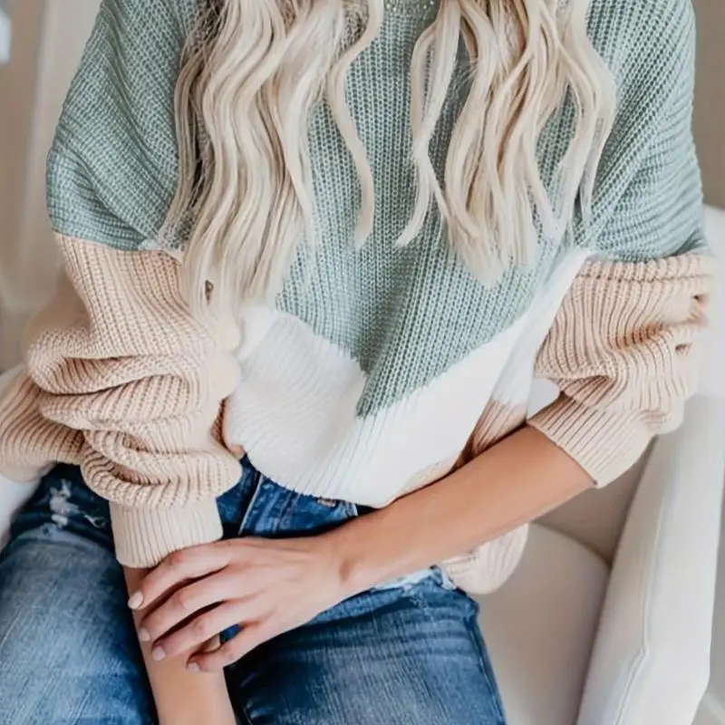 Sweter damski 2025 Cross-Border New Sle Polyester Color Blo Fur Skin CleanFit Princ Sve Collar No Belt Women's S...