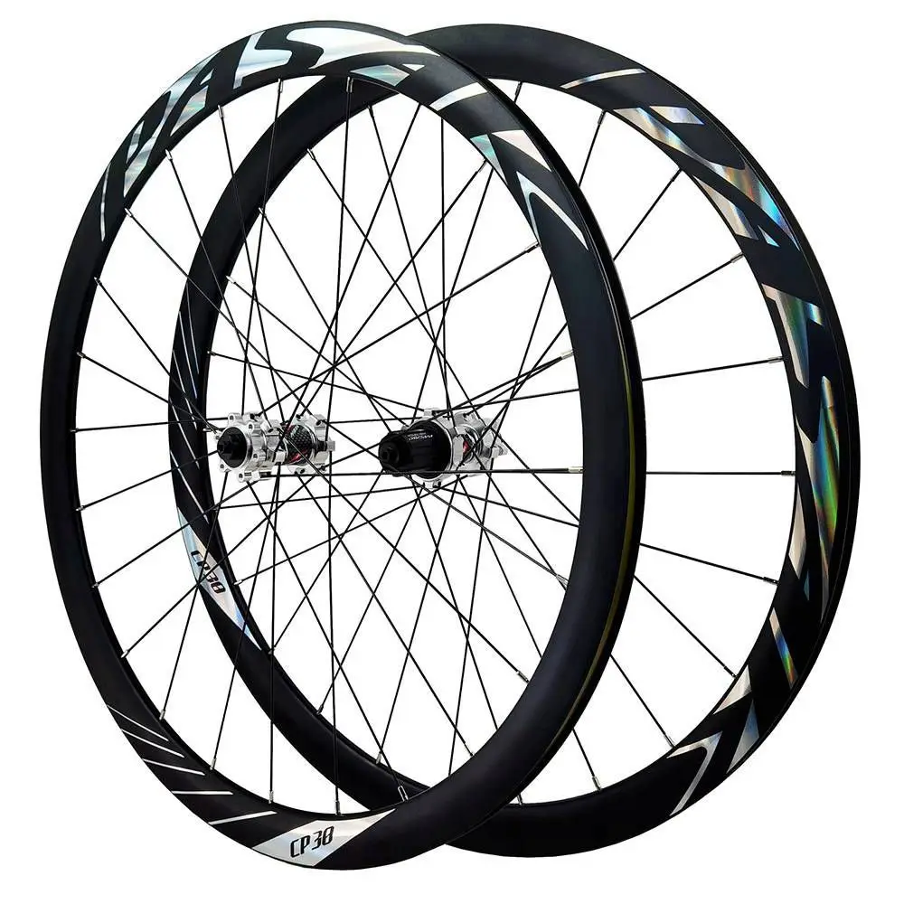 700C Road Bike Rims 30mm 36mm Depth 24h Inner Width 18mm For Gravel Bicycle Wheel 700x23c-45c Tire Presta Valve 24 Holes