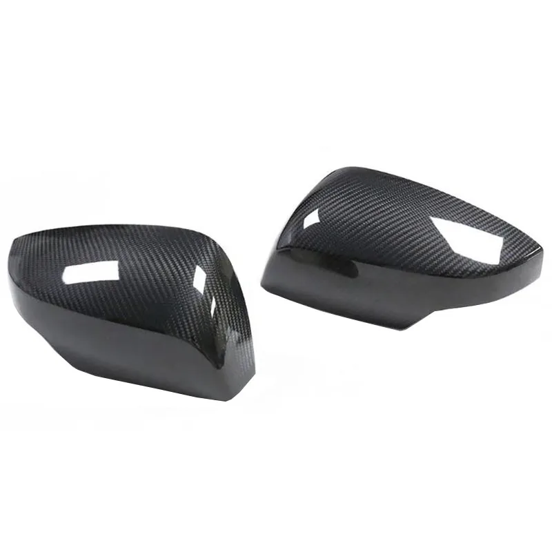 

For Subaru WRX15-20/LEVORG2015/IMPREZA 2014-2019 Real Dry Carbon Fiber Rearview Mirror Cover stick on style car accessories