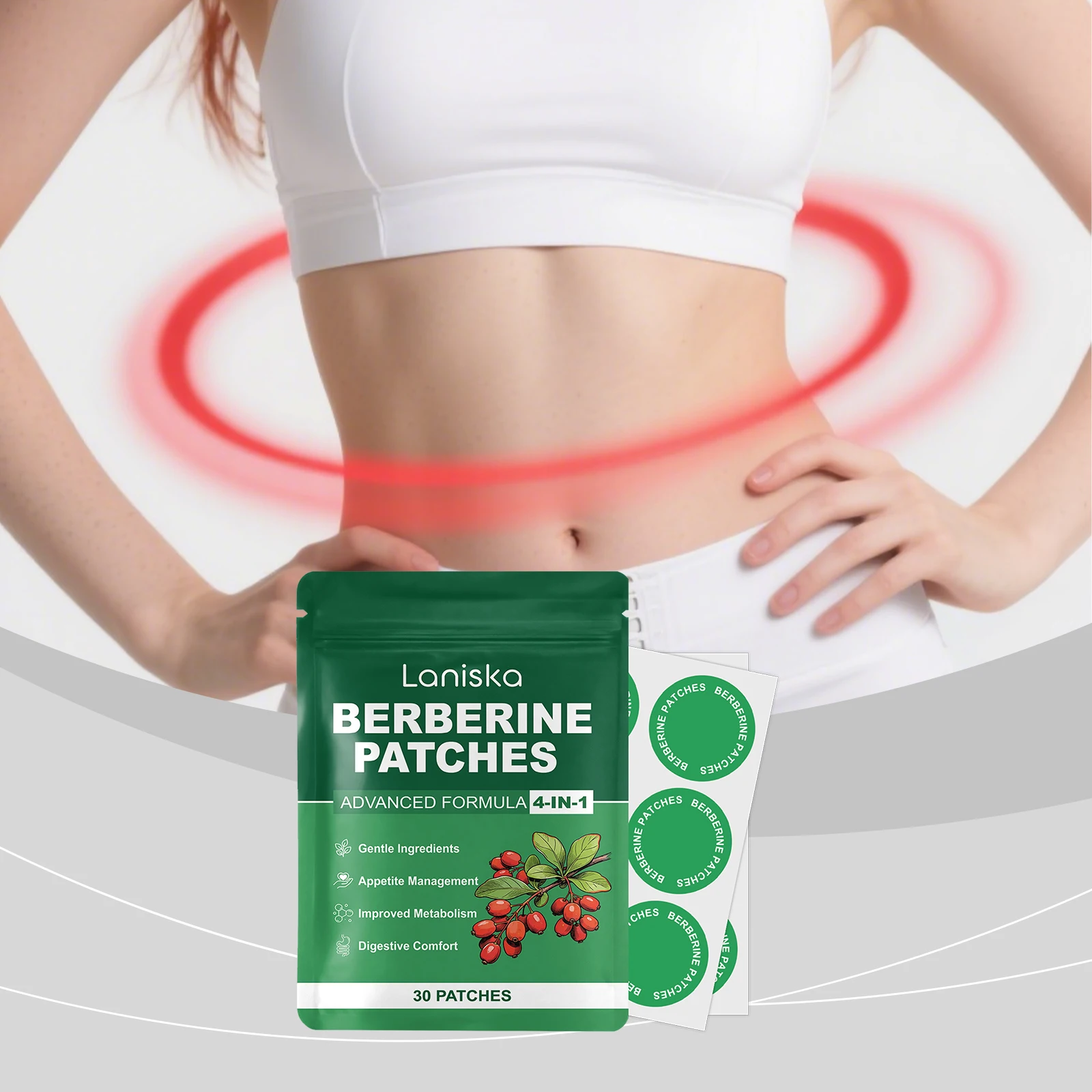 Natural Herbal Body Care Patch Skin Friendly and Breathable Fits the Skin Convenient Soothes and Nurtures the Skin