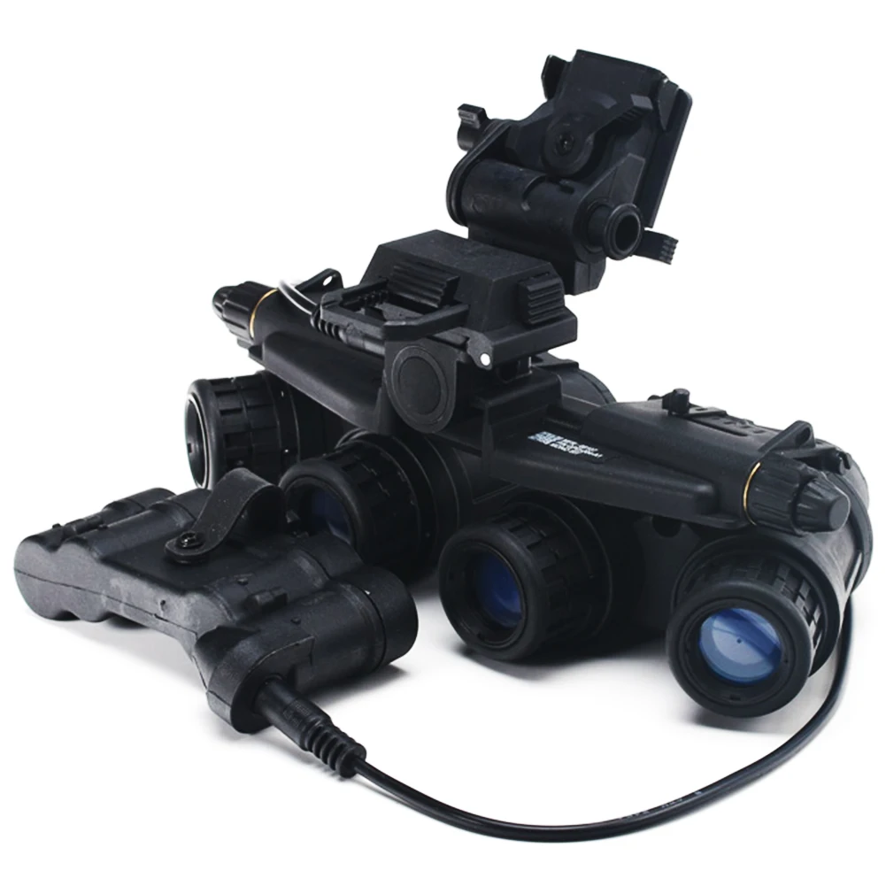 Night Vision Model Set, With L4G24 NVG Mount (ABS And Aluminum Alloy Material), and Battery Box, for Most FAST, MICH And ACH Hem