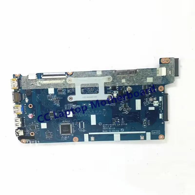 LA-C771P Mainboard For Lenovo Ideapad 100-14IBY 100-15IBY Laptop Motherboard With SR1YW N3540 CPU 5B20J30778 100% Working Well