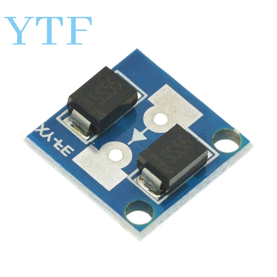 1-10PCS 60V 10A Solar Charge Controller PWM, Constant Current Battery Charging Board with SS56 Blocking Diode