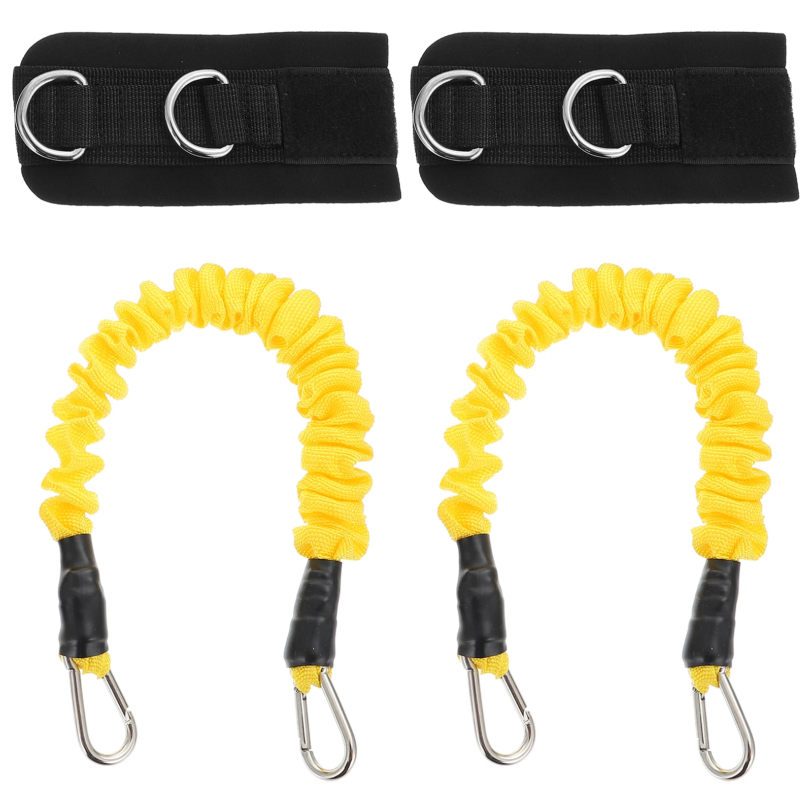 

Leg Tension Rope Resistance Bands Ankle Straps Portable Tube Bands Fitness Accessory Workout Training Glutes Activator Durable