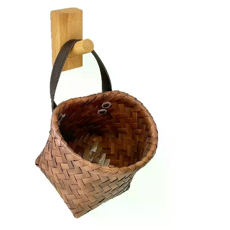 Practical Bohemian Wall Hanging Basket for Storing Kitchen Essentials