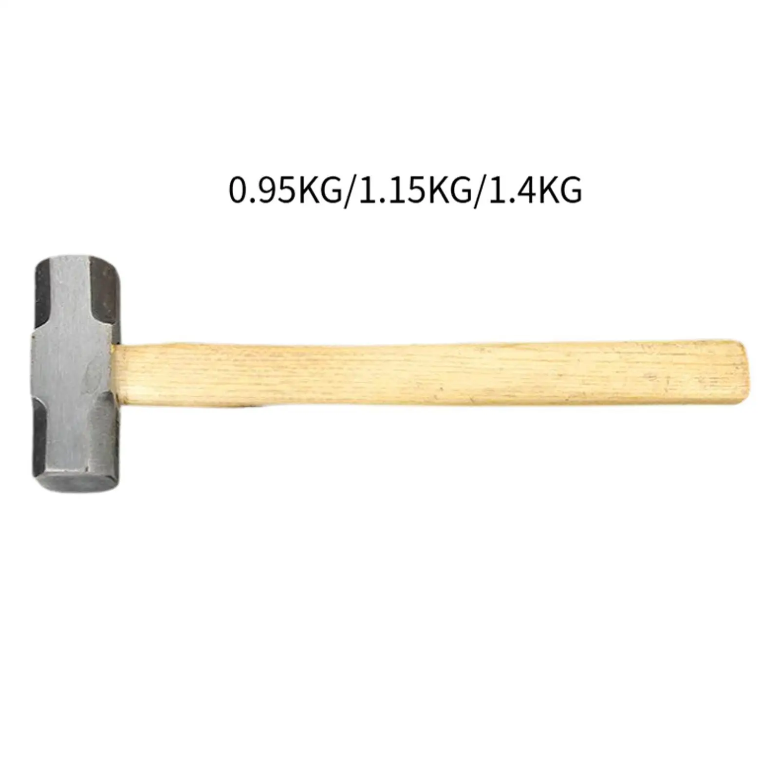 Sledgehammer Versatile Home Renovation Tool Mallet Tool for Stake Driving Demolition Cracking Stone Household Construction