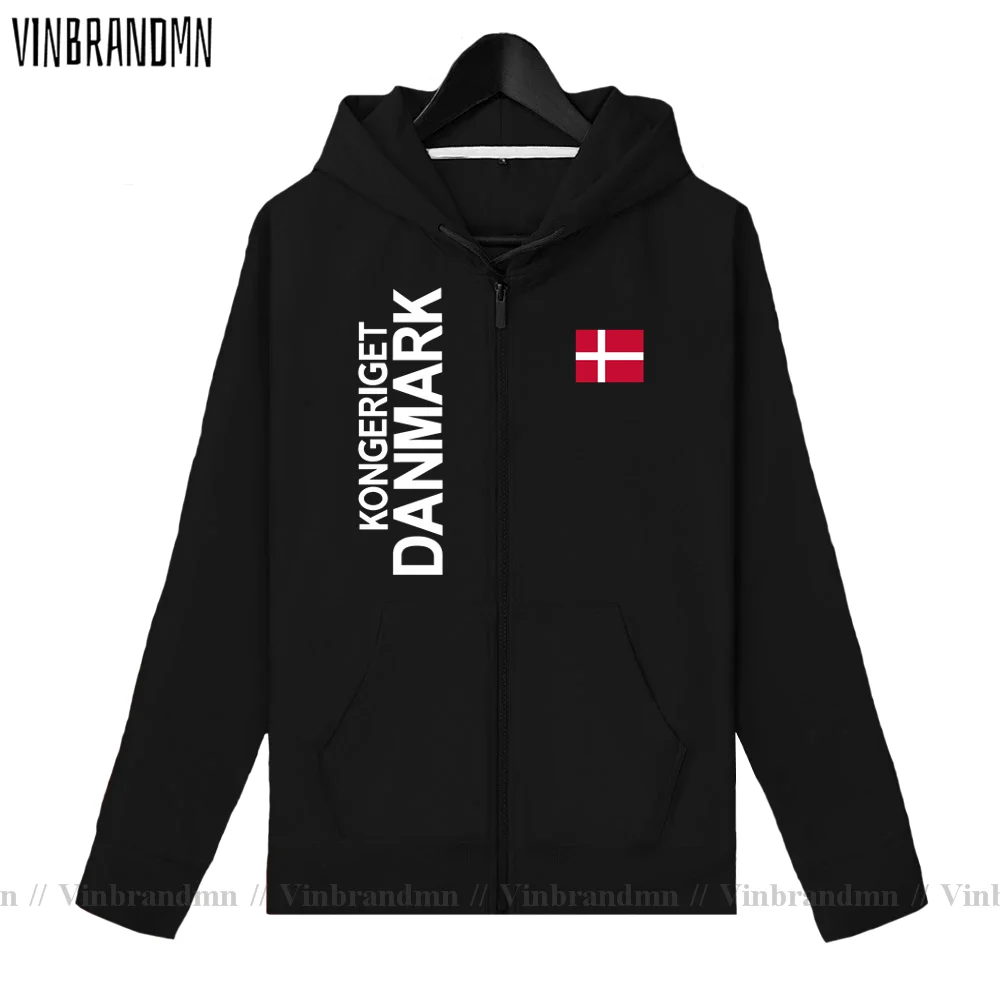 Denmark Danish Danmark DK DNK mens zipper fleeces hoodies winter jerseys men jackets and coat clothes nation country sweatshirt