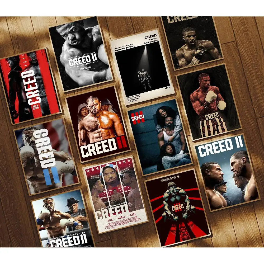 1pc 2023 Boxing Fight Movie Creed III Poster Print For Bedro