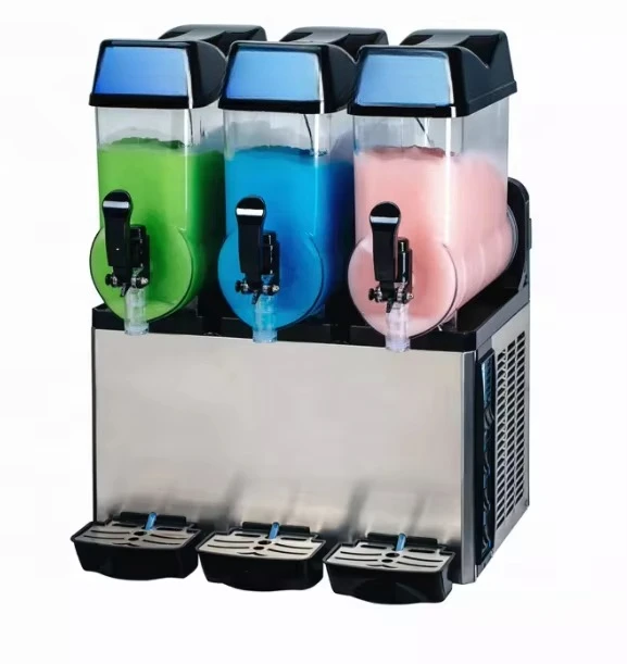 

Commercial Frozen Ice Slushy Granita Machine, Cocktails Beverage Maker, Bar, Restaurant, Home Use