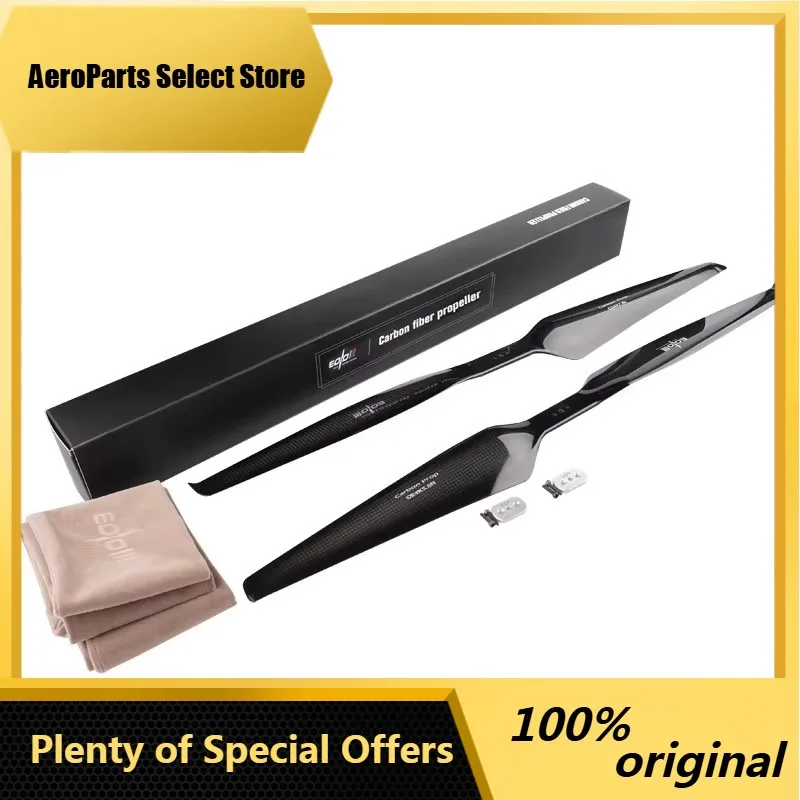 AeroPartsEOLO Sunny C Series 1Pair CW CCW 18-42 Inch Carbon Fiber Mirror Surface Straight Propeller for Model Aircraft Multi-rot