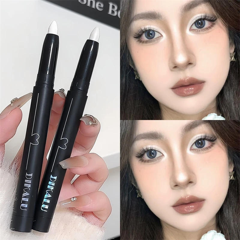 Fijn glans pareloogpotlood met verhelderend effect, langdurig, veegvast, met glanzend oogschaduwpotlood.