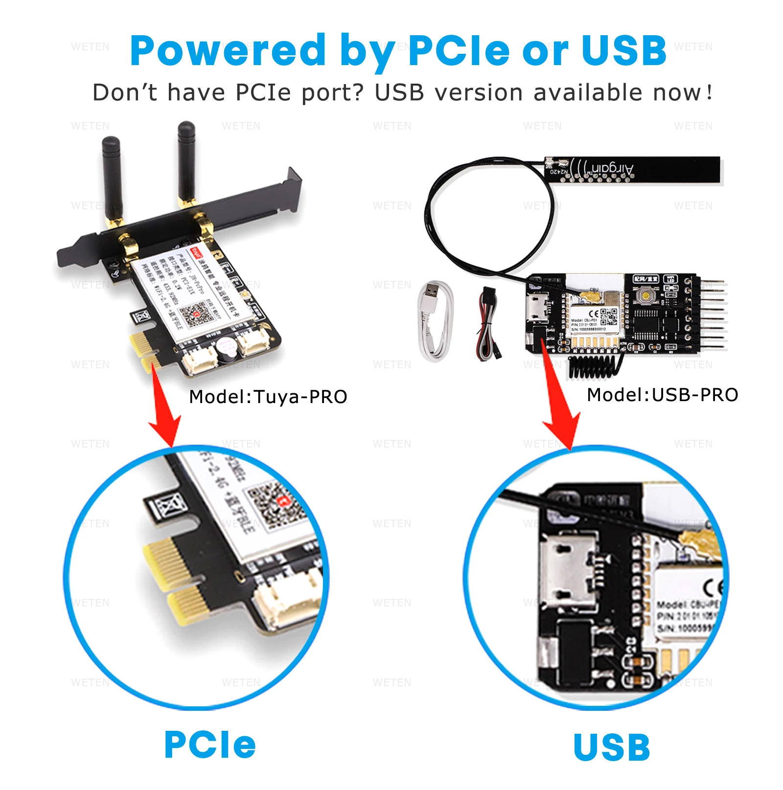 Tuya WIFI počítač energie resetovat spínač pcie karta 433 RF vzdálený bezdrátový PC energie knoflík, APP hlas ovládání s alexa google domácí