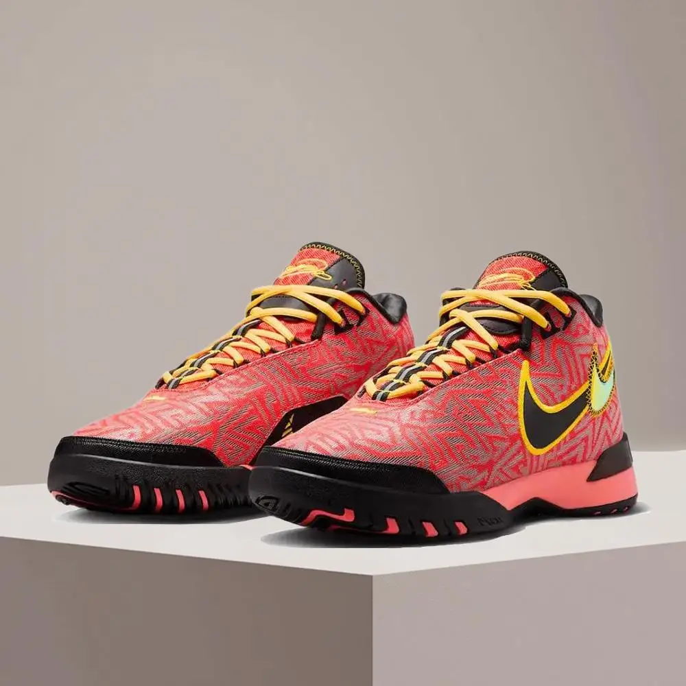 

Мужские баскетбольные кроссовки Nike LBJ NXXT GENISUS EP с противоскользящей подошвой, прочные, с амортизацией: стильная и универсальная спортивная обувь HF0711-600