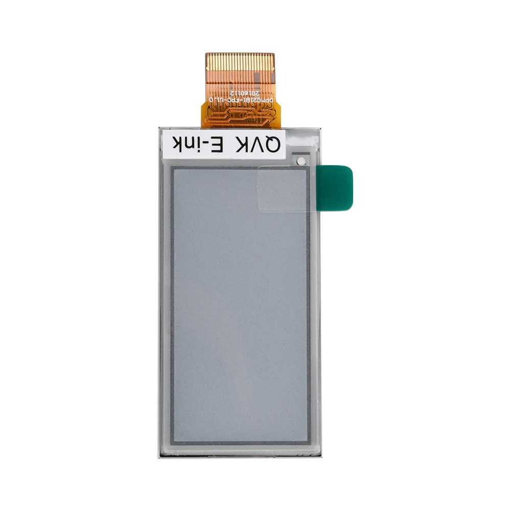 OPM021B1-FPC Pannello schermo LCD da 2,13 pollici per strumenti termostati intelligenti Risoluzione 122 * 250 Interfaccia SPI 24 pin